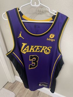 Los Angeles Lakers Jersey #3 Anthony Davis