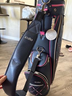 XXIO Women’s Golf Cart Bag – Navy/Pink – Excellent Condition – $185 OBO