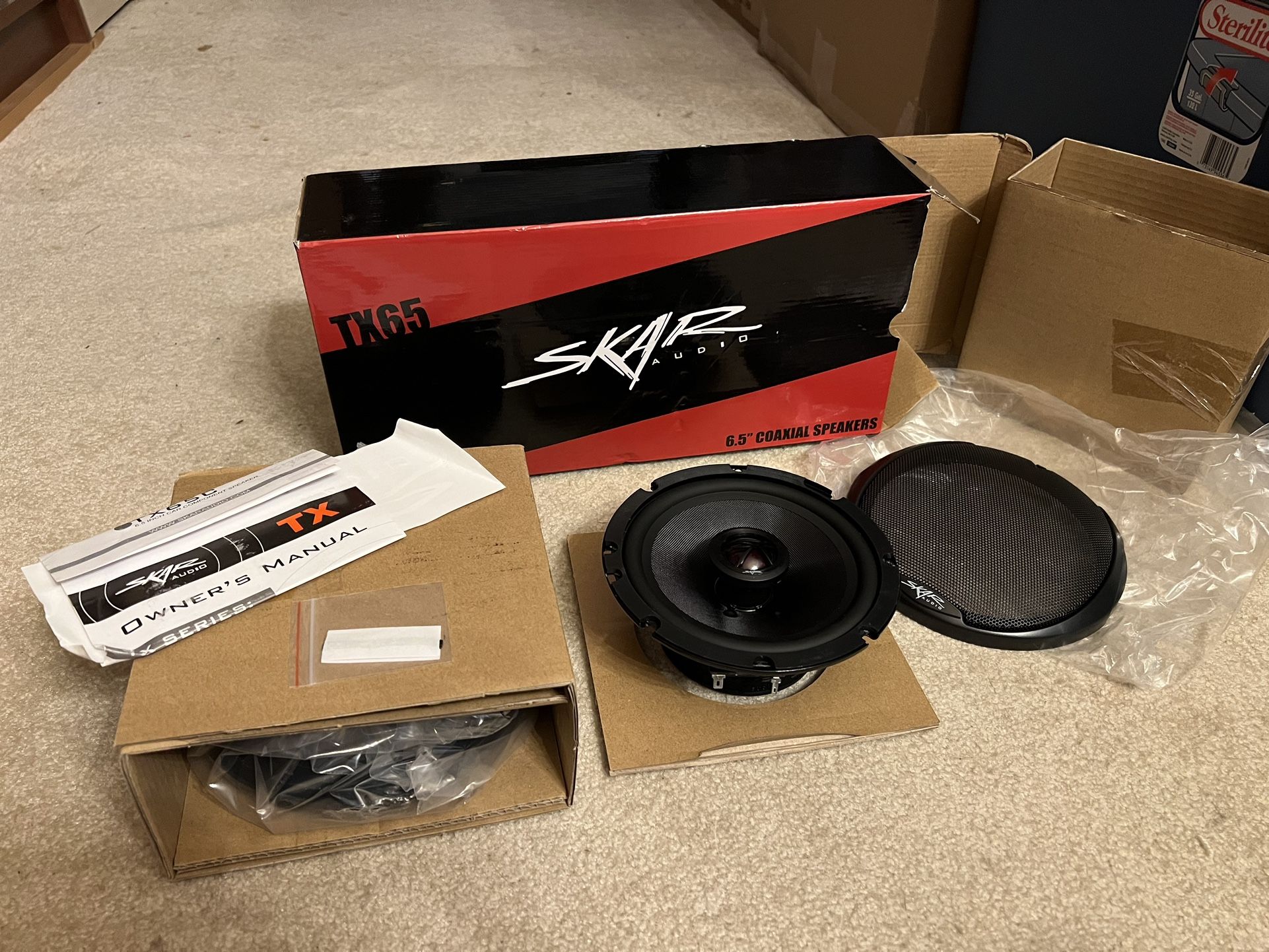 Skar Audio TX65 6.5" 200W 2-Way Elite Coaxial Car Speakers - Pair