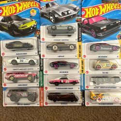Hotwheels 3 each multiple 2 each