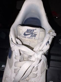 Nike Air Force 1 White Navy Sneaker