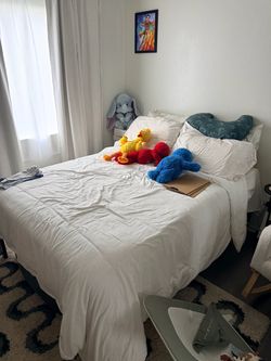 Full Size Mattress with Frame