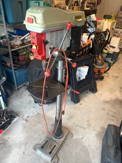 Rigid 15” floor model drill press