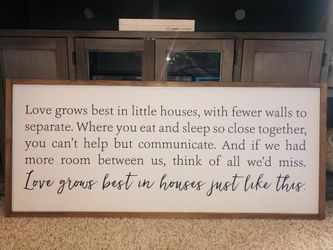 Heavy Duty House Sign