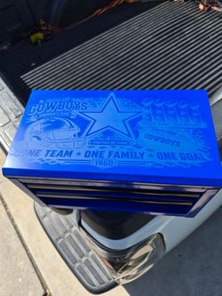 Dallas Cowboys mini toolbox