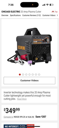 Plasma cutter