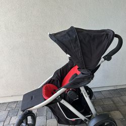 PHIL AND TEDS VIBE BUGGY STROLLER IN RED