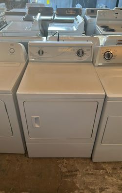 GE Electric Dryer White XL Capacity
