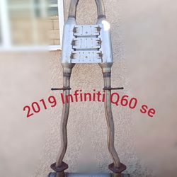 2019 Infiniti Q60 Stock OEM Exhaust - Full Midpipe & Muffler