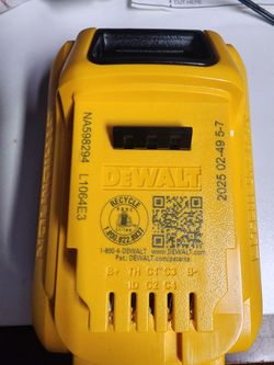 Dewalt 20v battery  6AH
