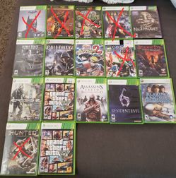Xbox 360 & Xbox - Game Lot