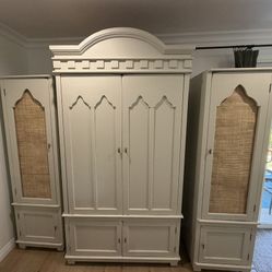 Real Wood 3 Pc Armoire