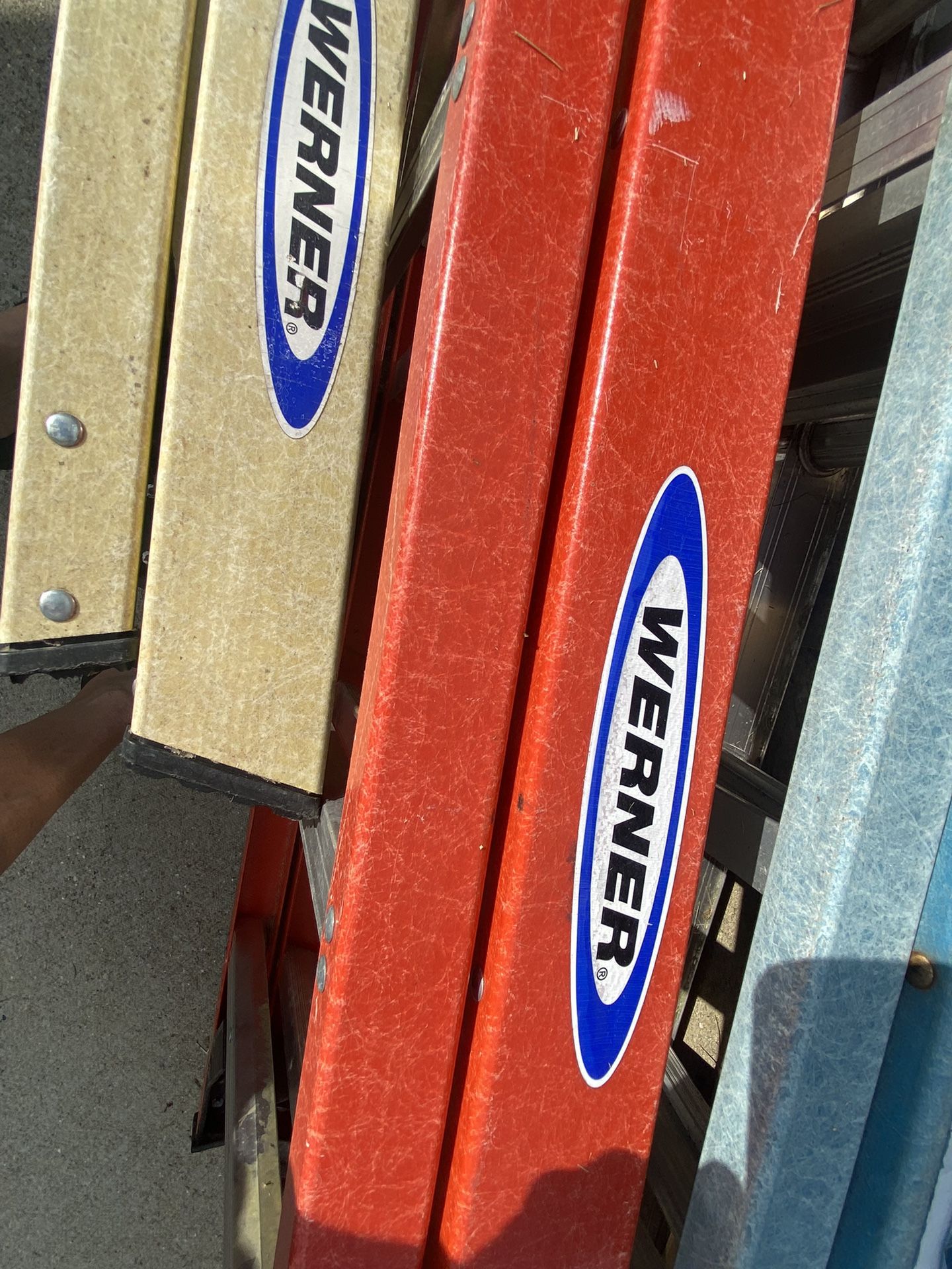 Werner Ladders 4’,6’,8’ REDUCED