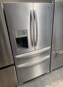 Deal: Whirlpool French Door w/ Drawer Freezer – Stainless, Ice/Water