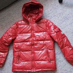 MENS Red Moncler Maya Winter Jacket size  S

