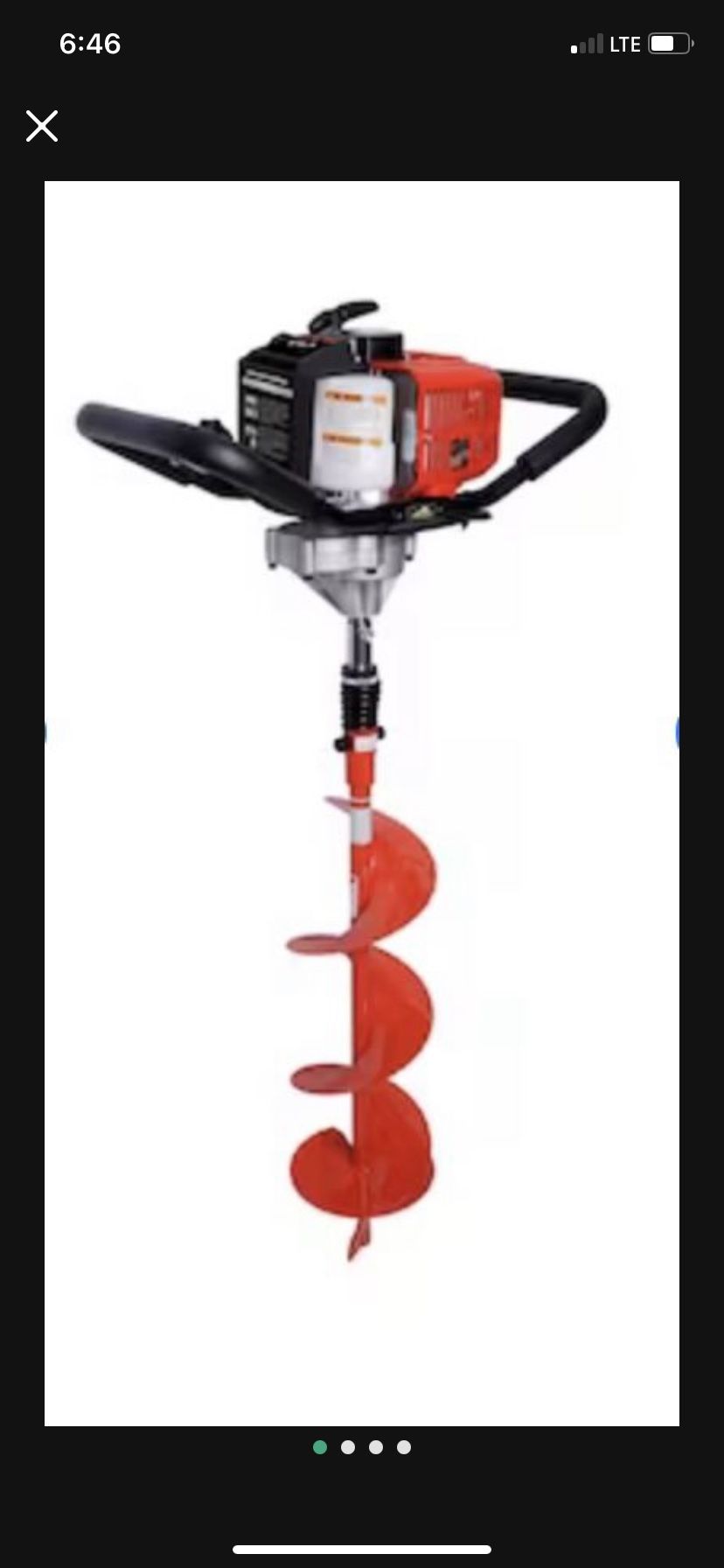 Auger Hole Digger