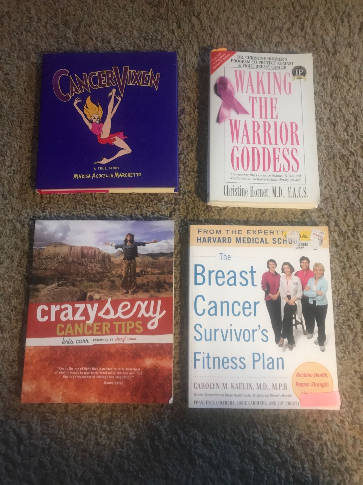 Inspirational books to help you through breast cancer