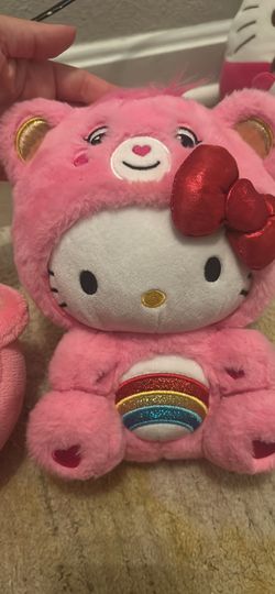 Hello kitty collaboration with care bears!