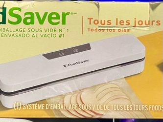 Food saver, vacuum sealer