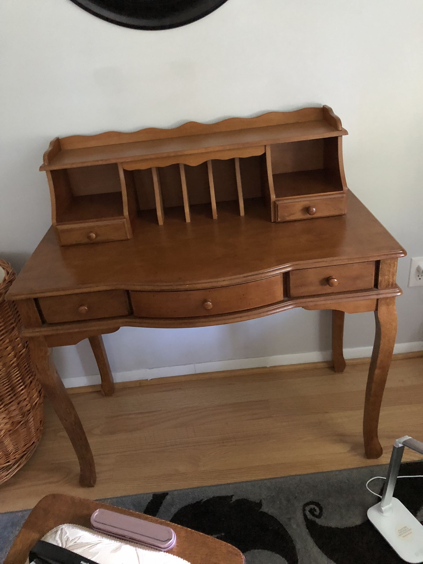 Desk & Chair Wood