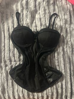 black corset/halloween