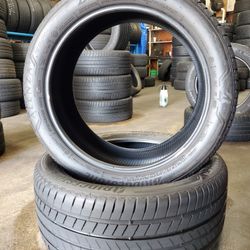 🔥 (2) 275 40 20 Bridgestone Alenza Runflat Tires 