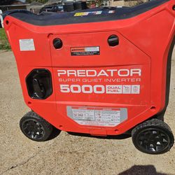 5000 W Predator Generator.