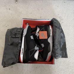 Air Jordan 4 Bred 2019 OG