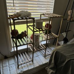 Wood Shelves (indoor/outdoor)
