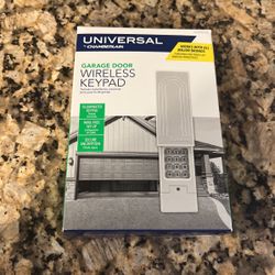 Universal Chamberlain Wireless Garage Door Keypad