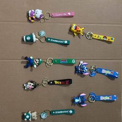 Adorable Character Keychains – Choose Your Favorite. (NEW)