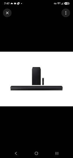 Samsung HW-B73CD Soundbar Home Stereo System