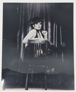 Vintage Framed Liza Minnelli Black & White Publicity Photo 11x14