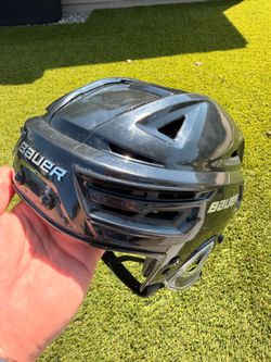 Bauer Re-Akt 150 Hockey Helmet with Cage Black Size Large