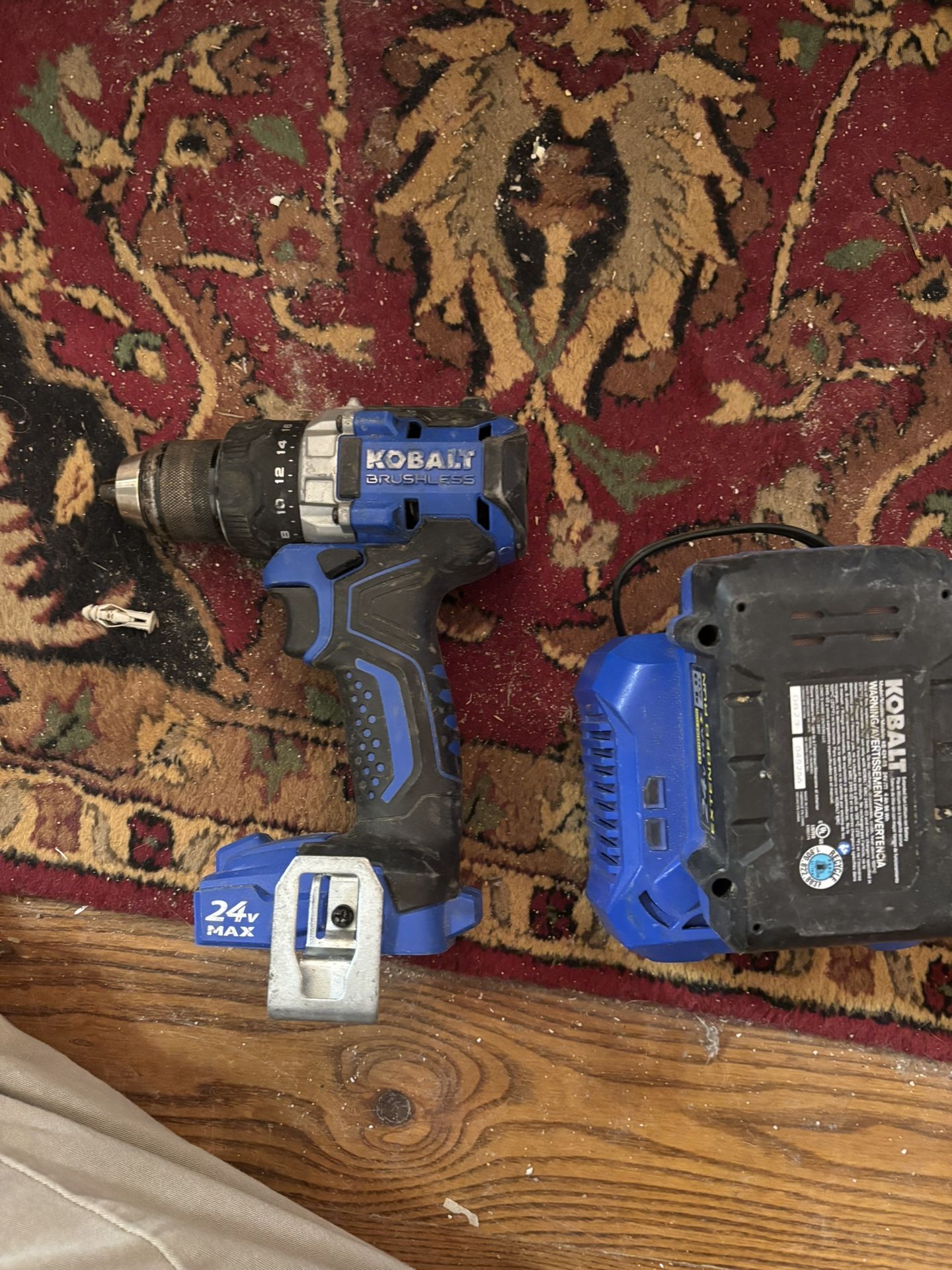 Kobalt Drill Battery And Charger