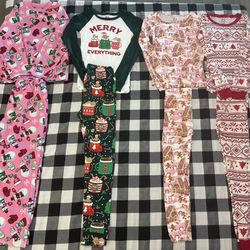 Girls Children’s Place Christmas Pajamas 