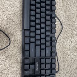 Gaming laptop and mouse