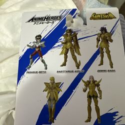 Saint Seiya Knights of the Zodiac Aries Mu Anime Heroes Action Figure