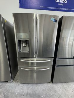 Samsung Fridge Four Door Stainless Steel 