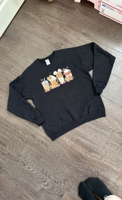 Black Disney Halloween Oversized Crew neck 