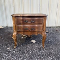 Vintage Night Table with Drawer