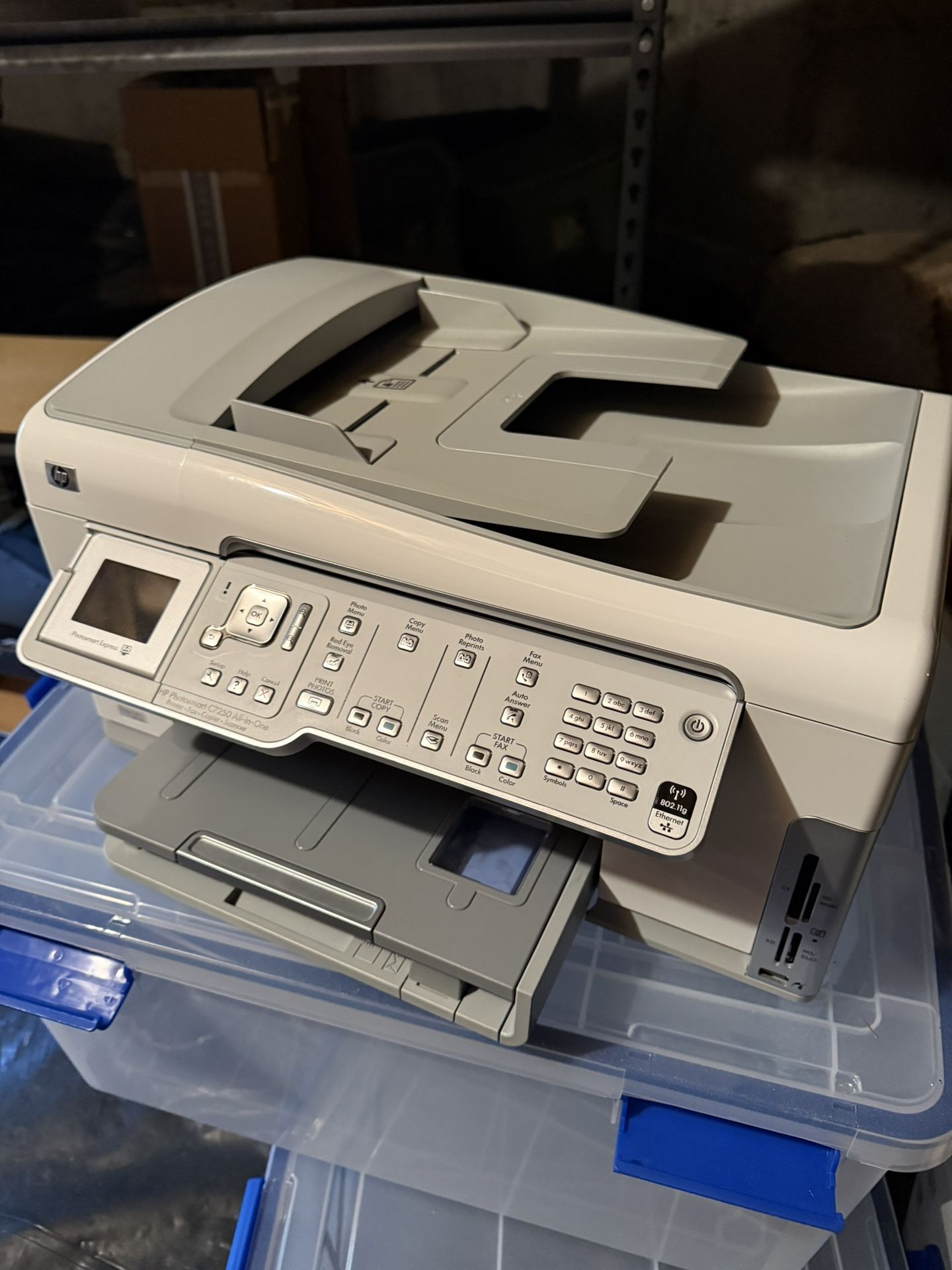 HP Photosmart C7200 Series All-In-One Printer Untested