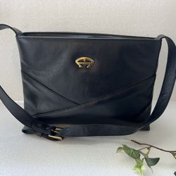 Etienne Aigner Vintage Navy Cross Body Navy