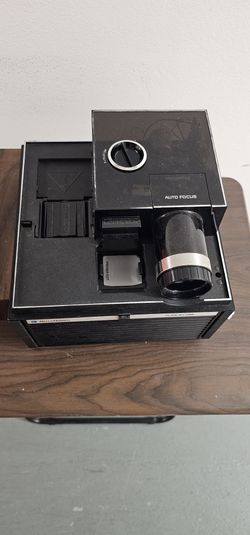 Antique Bell & Howell "Slide Cube" slide projector
