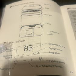 Baby Bottle Steam Sterilizer & Dryer 