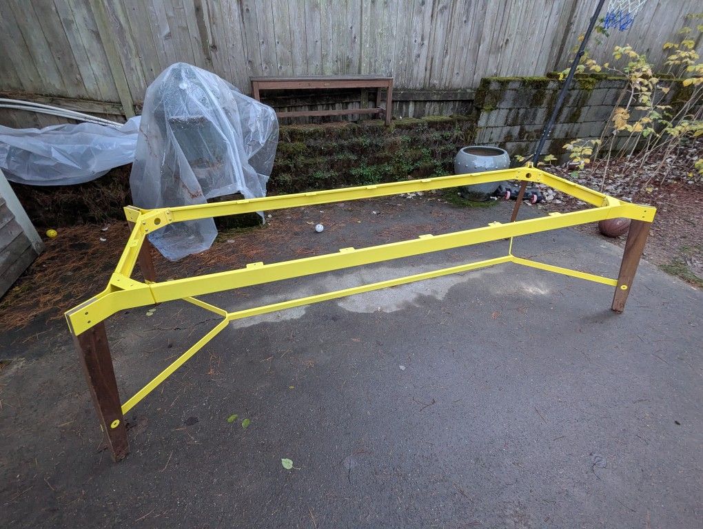 Metal Table Frame For 10 ×4 Top