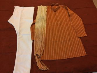 Boys silk kurta pajama set