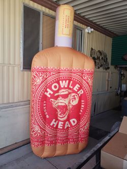 Howler Head  Inflatable Bottle Ballon