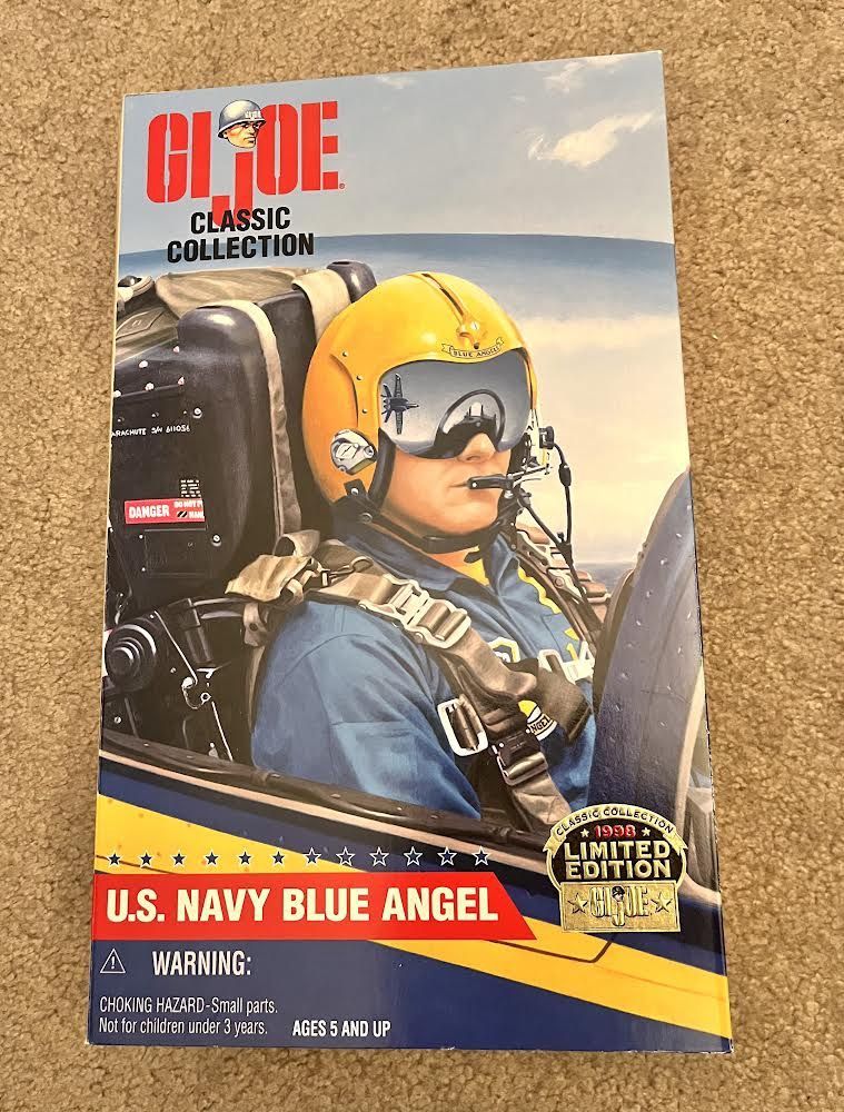 GI Joe Classic Collection U.S. Navy Blue Angel Pilot