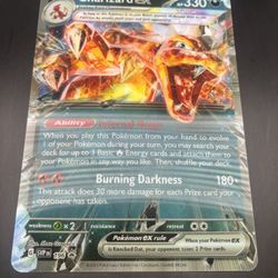 Pokémon Charizard Ex Jumbo Holo 